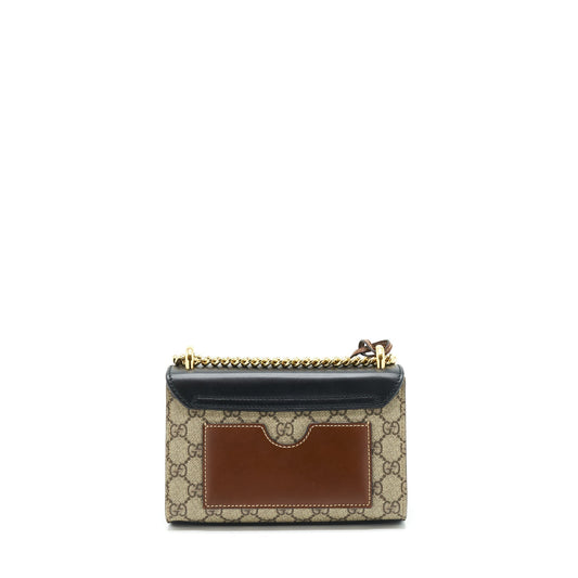 Gucci Padlock Supreme Handbag Canvas Small Travel Bag