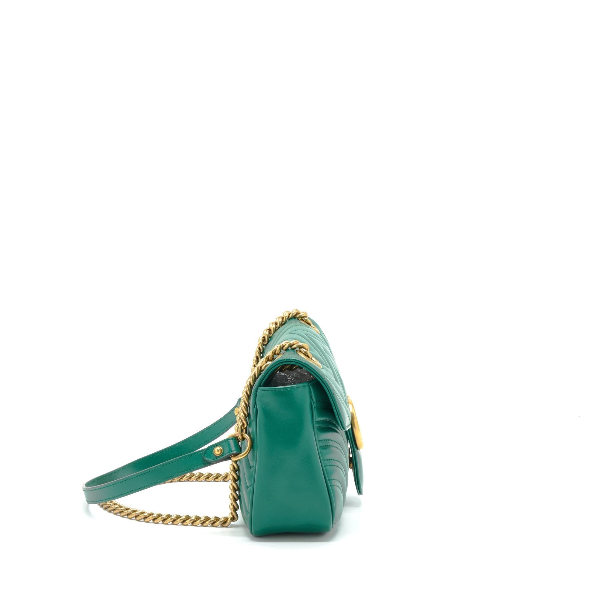 Gucci Marmont Bag Green Small Travel Bag