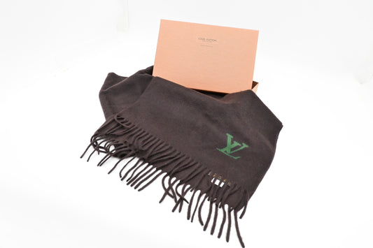 Louis Vuitton Scarf Cashmere Brown