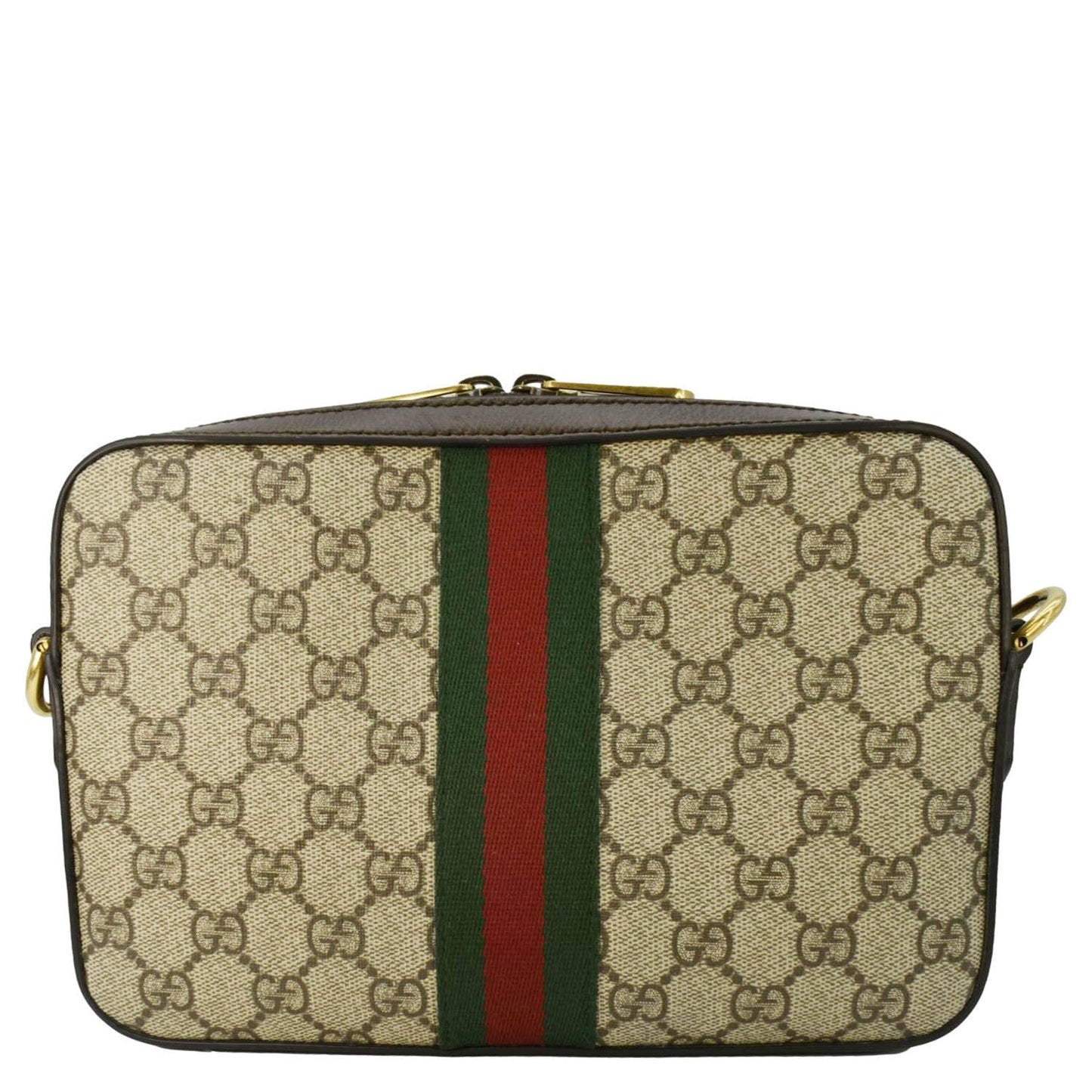 Gucci Ophidia Supreme Crossbody Bag Canvas Beige Bag 699439