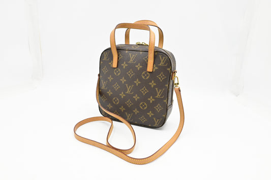 Louis Vuitton Spontini Monogram Canvas Handbag