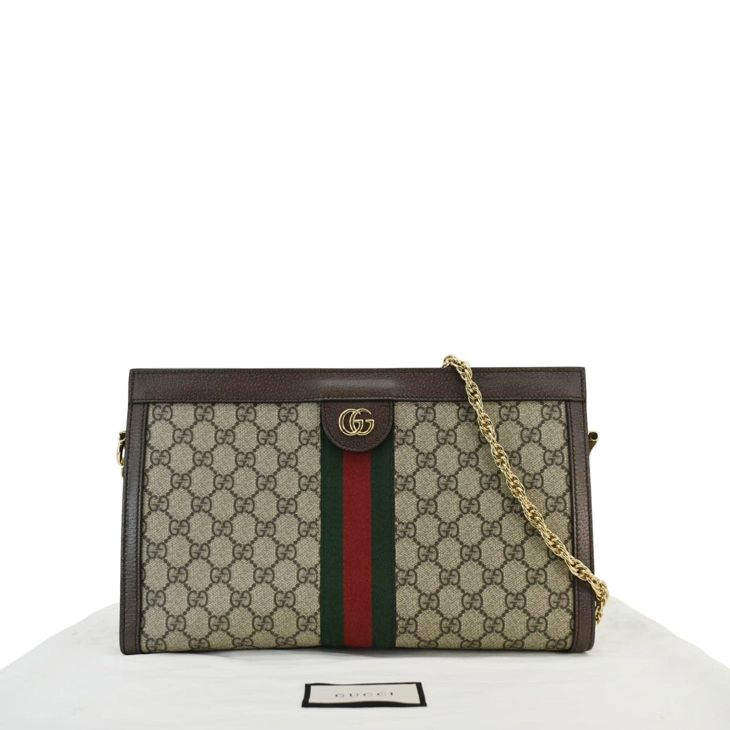 Gucci Ophidia Supreme Shoulder Bag Canvas Beige Gg 503876