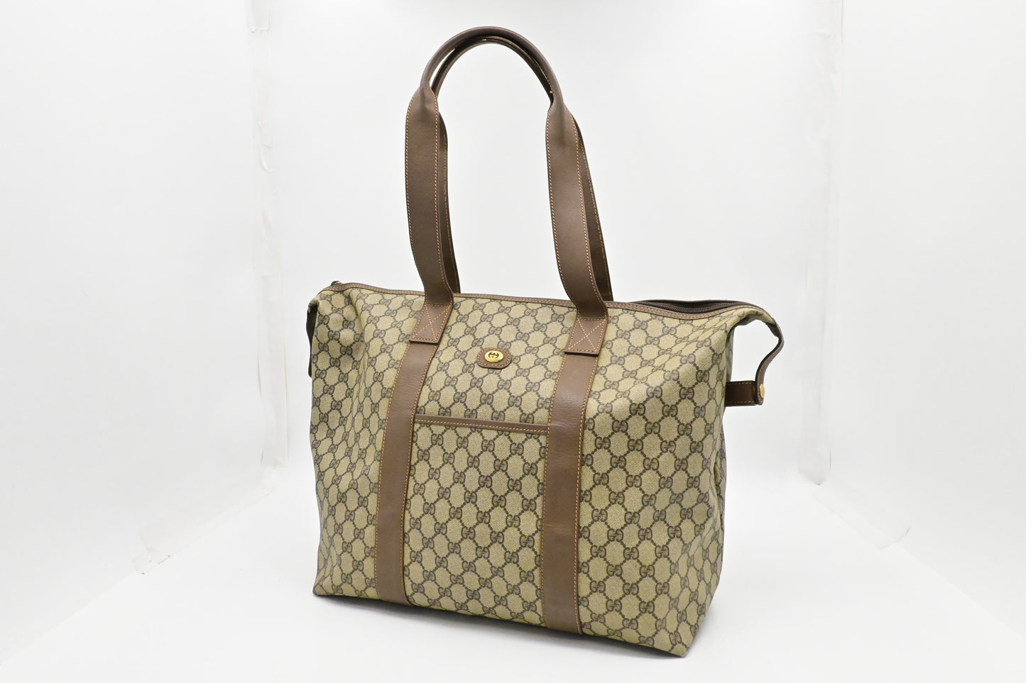 Gucci GG Supreme Canvas Large Tote Bag Canvas 1