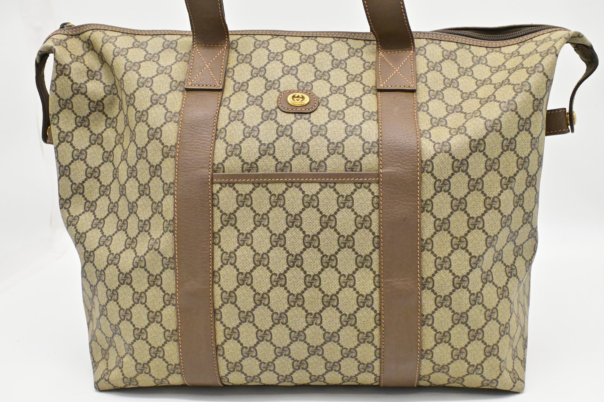 Gucci GG Supreme Canvas Large Tote Bag Canvas 1