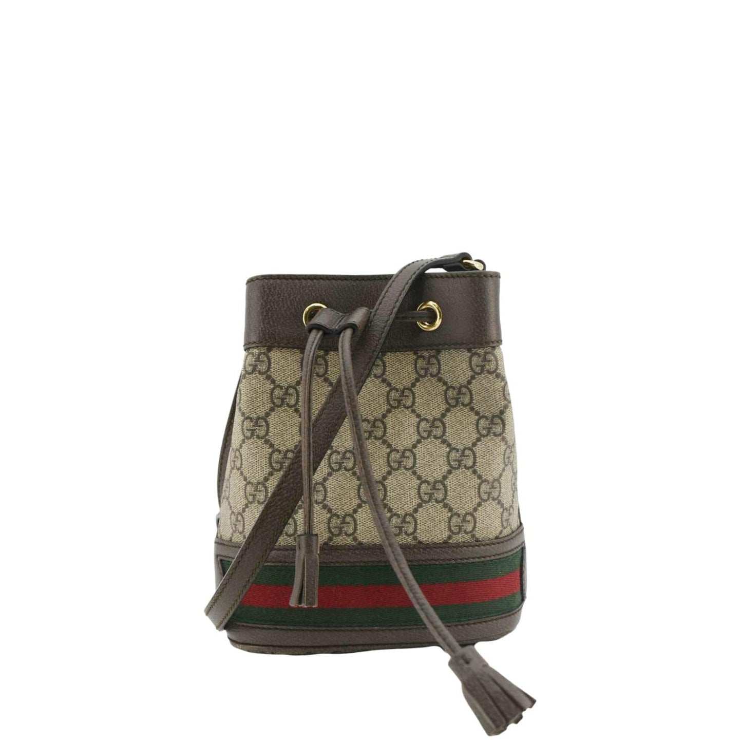 Gucci Ophidia Supreme Crossbody Bag Beige Mini