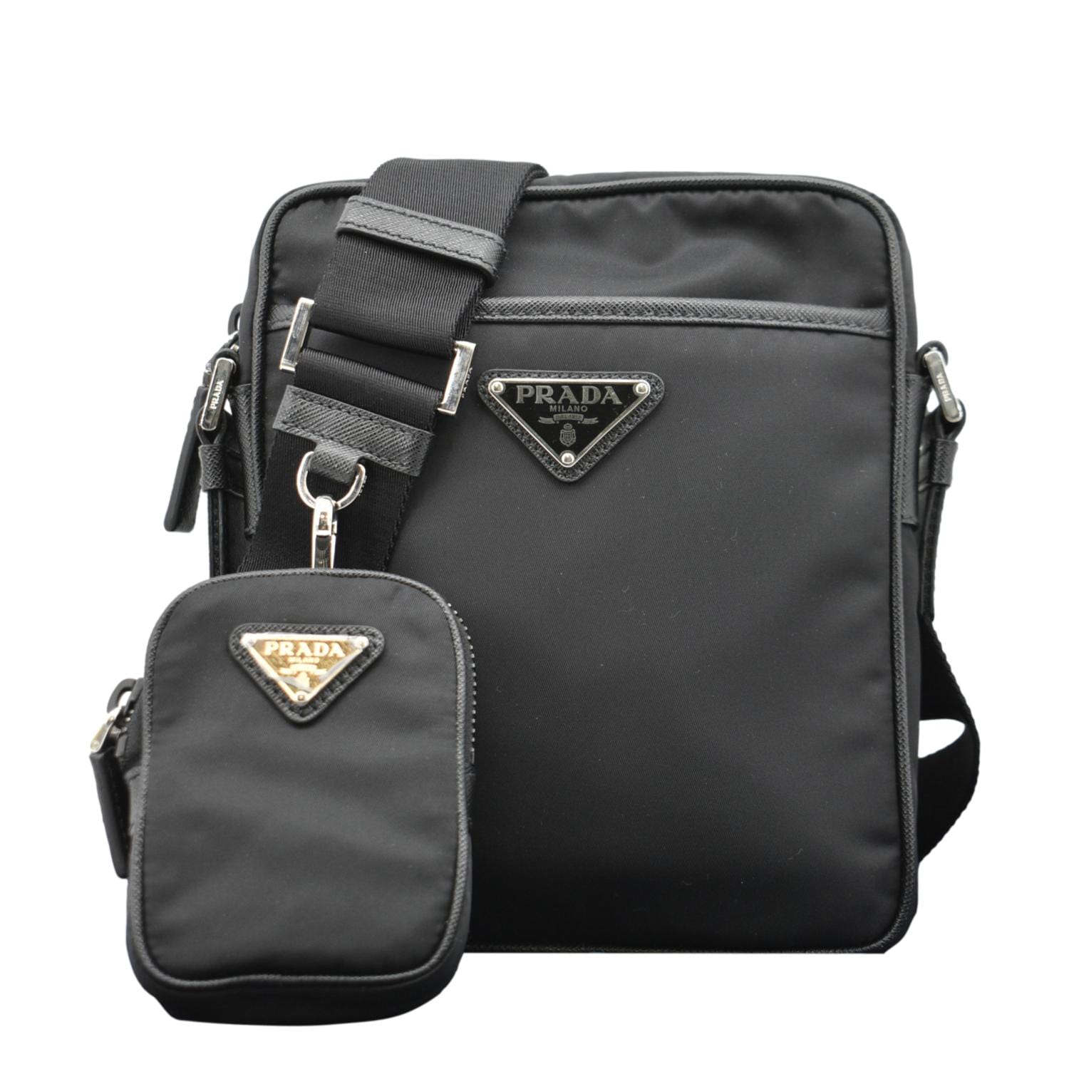 Re Saffiano Crossbody Bag Leather Nylon