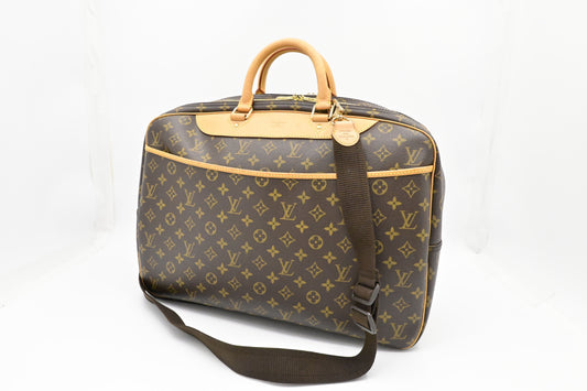 Louis Vuitton Alize 2 Pouches Monogram Canvas Handbag Canvas 2