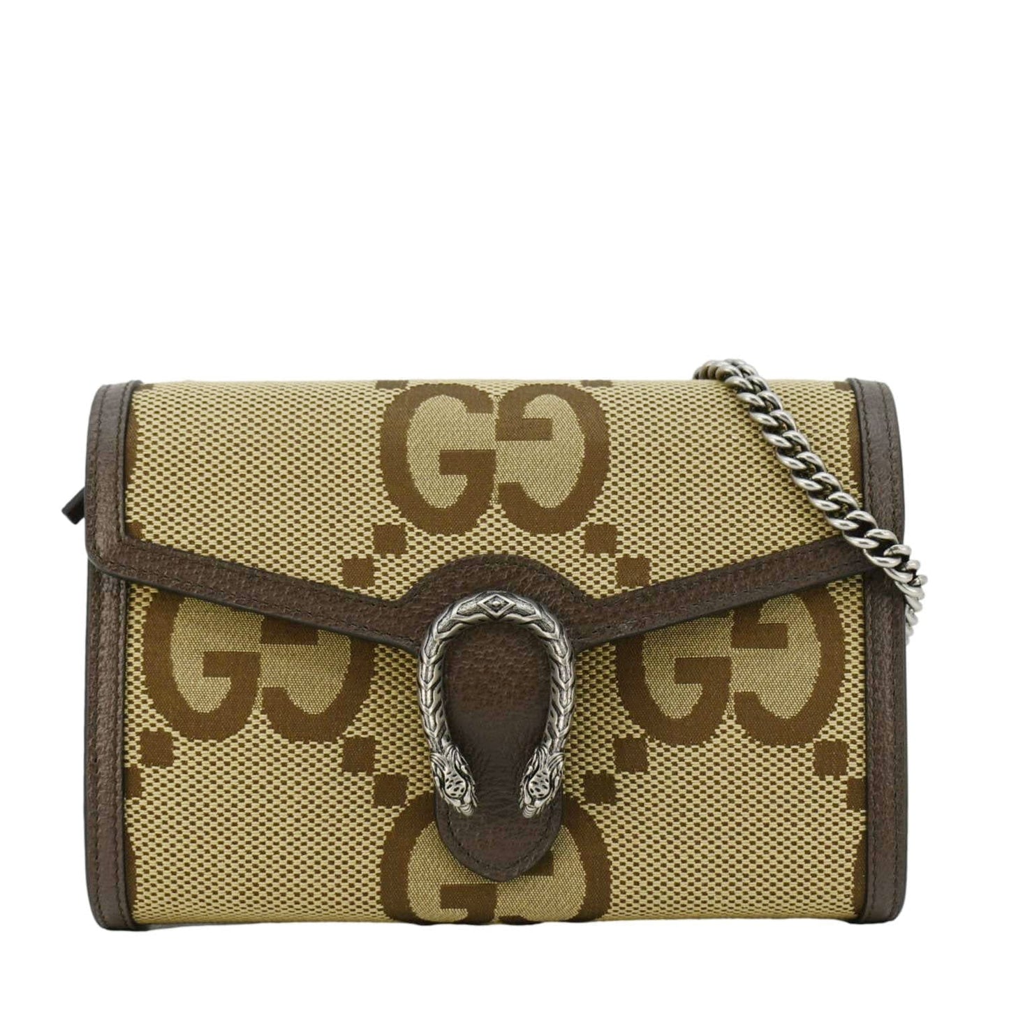 Gucci Dionysus Crossbody Bag Canvas Beige