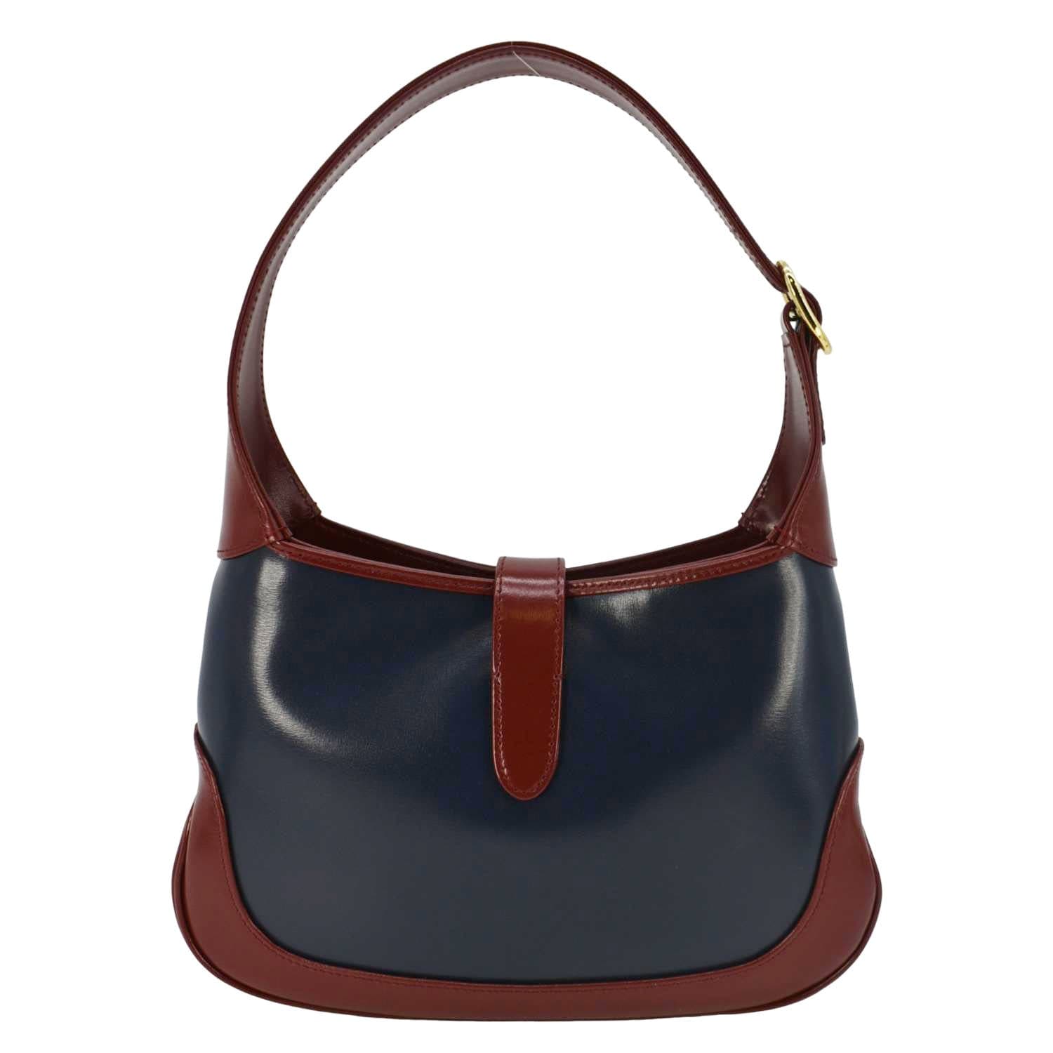 Gucci Jackie Shoulder Bag Leather Blue Bag 636706