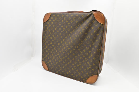 Louis Vuitton Soft Square Luggage Monogram Canvas Handbag