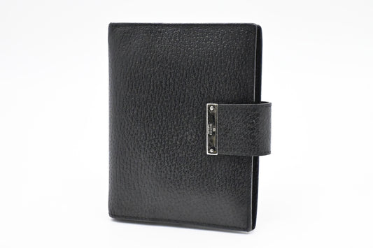 Gucci Agenda Leather Black Travel Bag