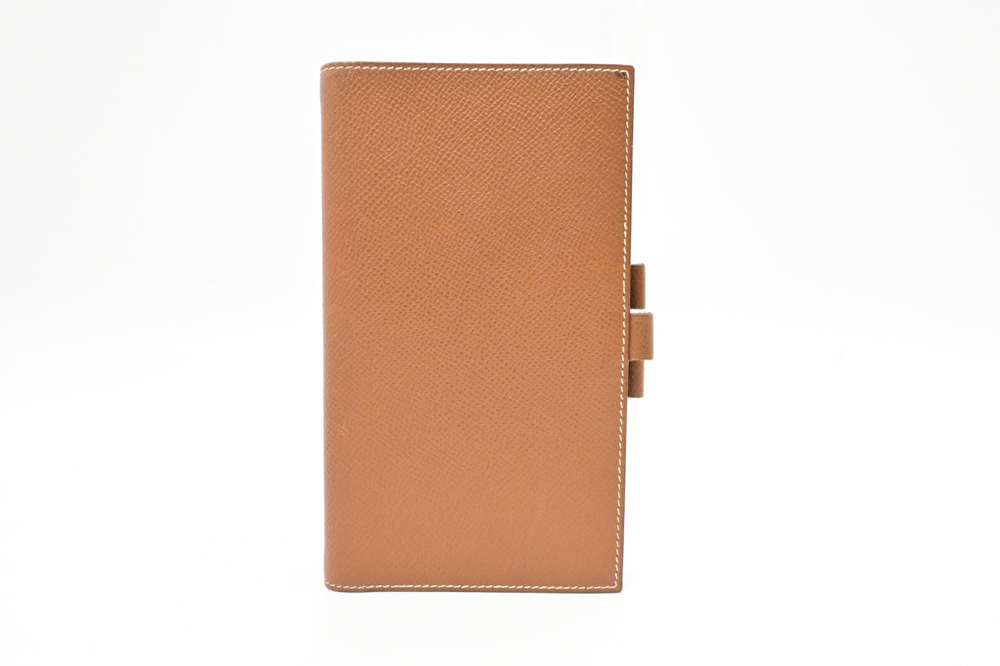 Hermes Vision Agenda In Handbag Leather Brown Travel Bag