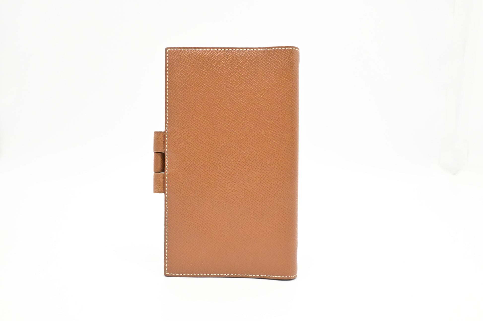 Hermes Vision Agenda In Handbag Leather Brown Travel Bag