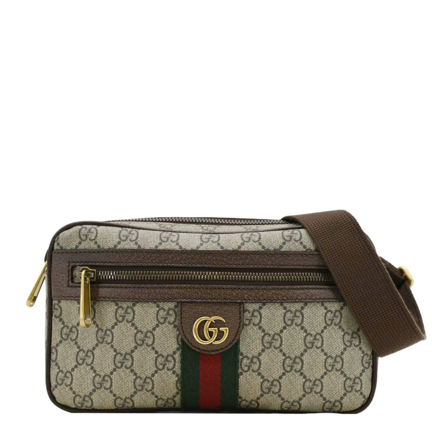 Gucci Ophidia Supreme Belt Bag Canvas Beige Accessory