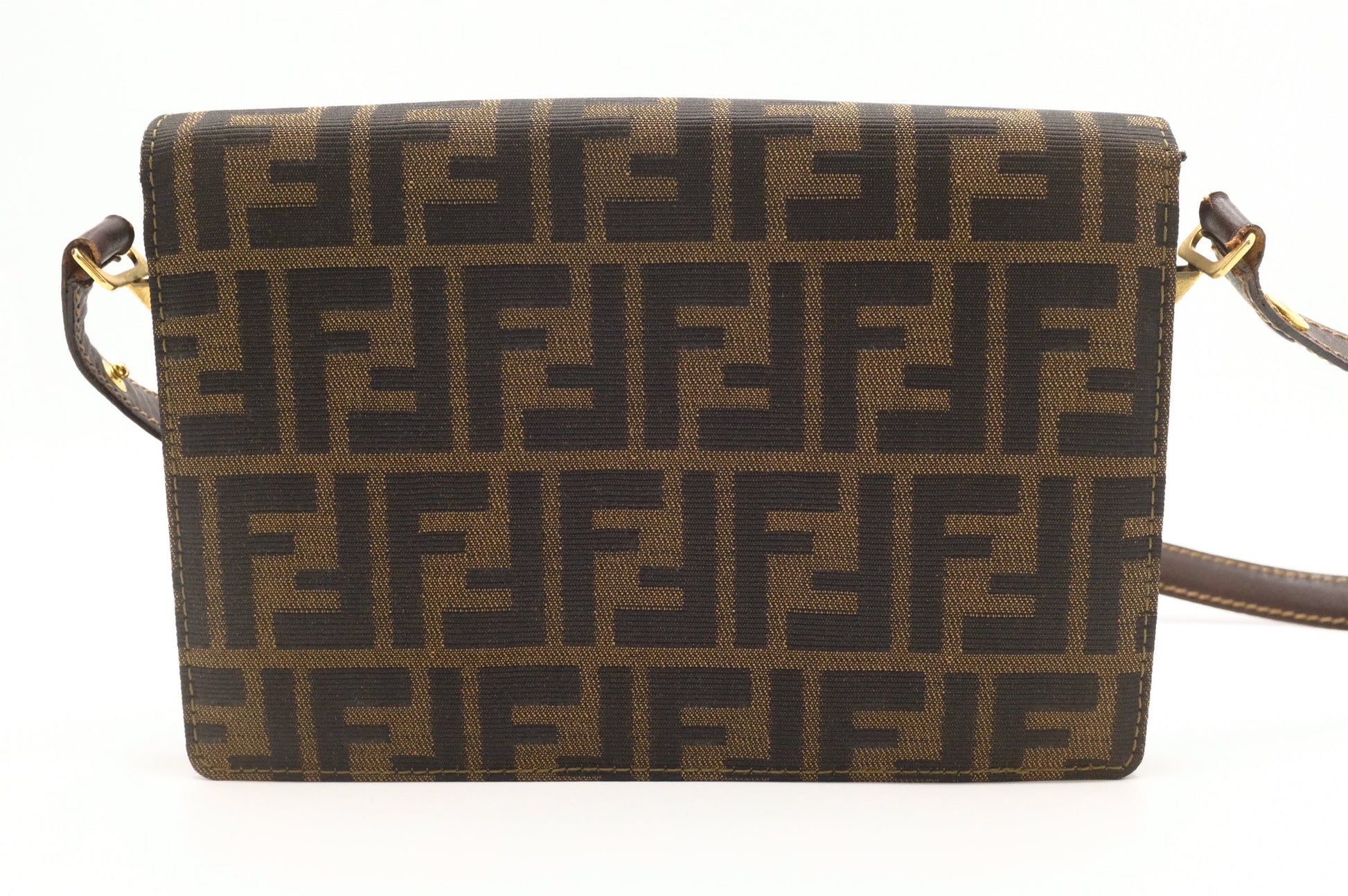 Fendi Shoulder Bag In Zucca Canvas Zucca Canvas 2