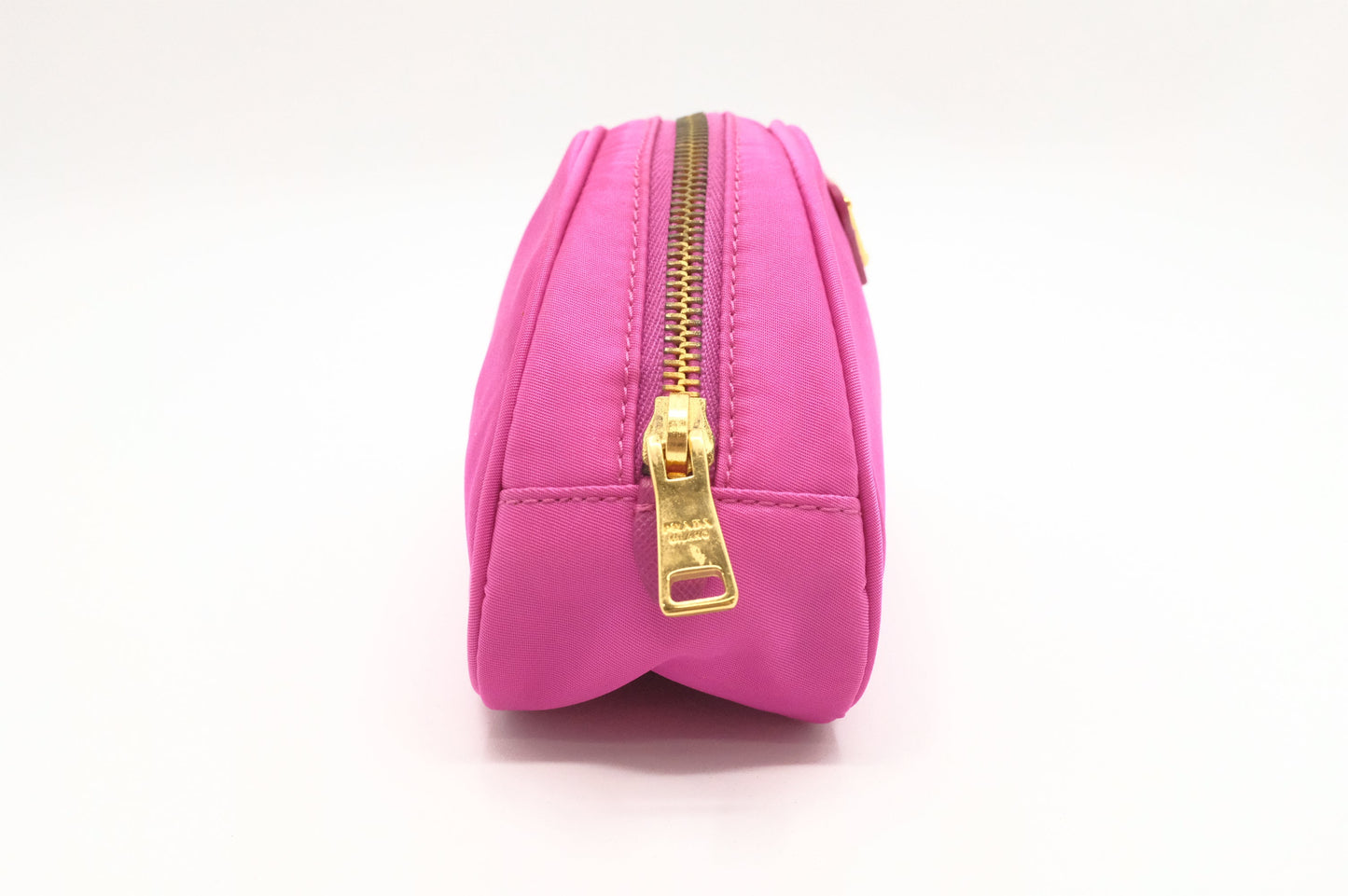 Prada Pouch In Handbag Nylon Pink Travel Bag