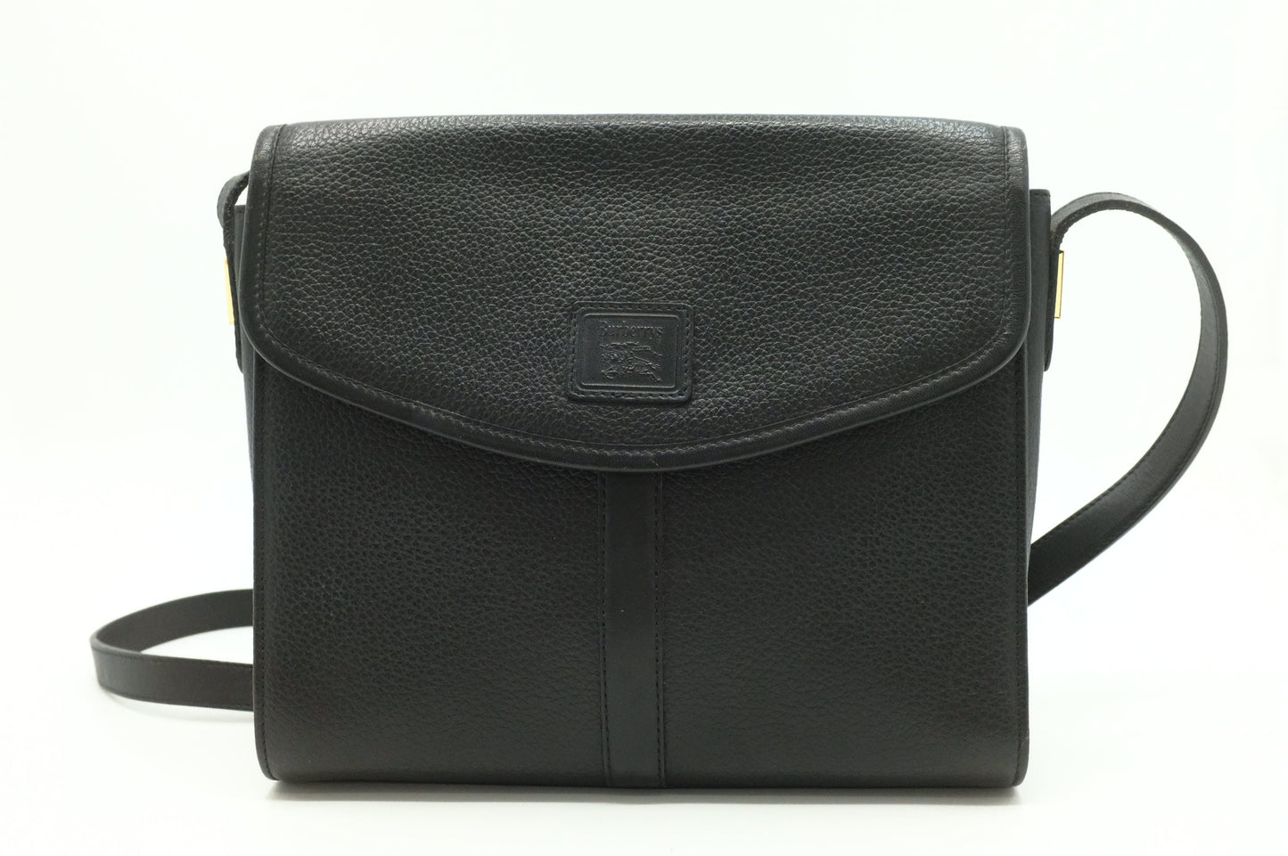 Burberry Shoulder Bag In Leather Black Black Leather 1