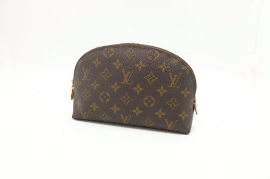 Louis Vuitton Pochette Cosmetique Monogram Canvas Clutch Bag