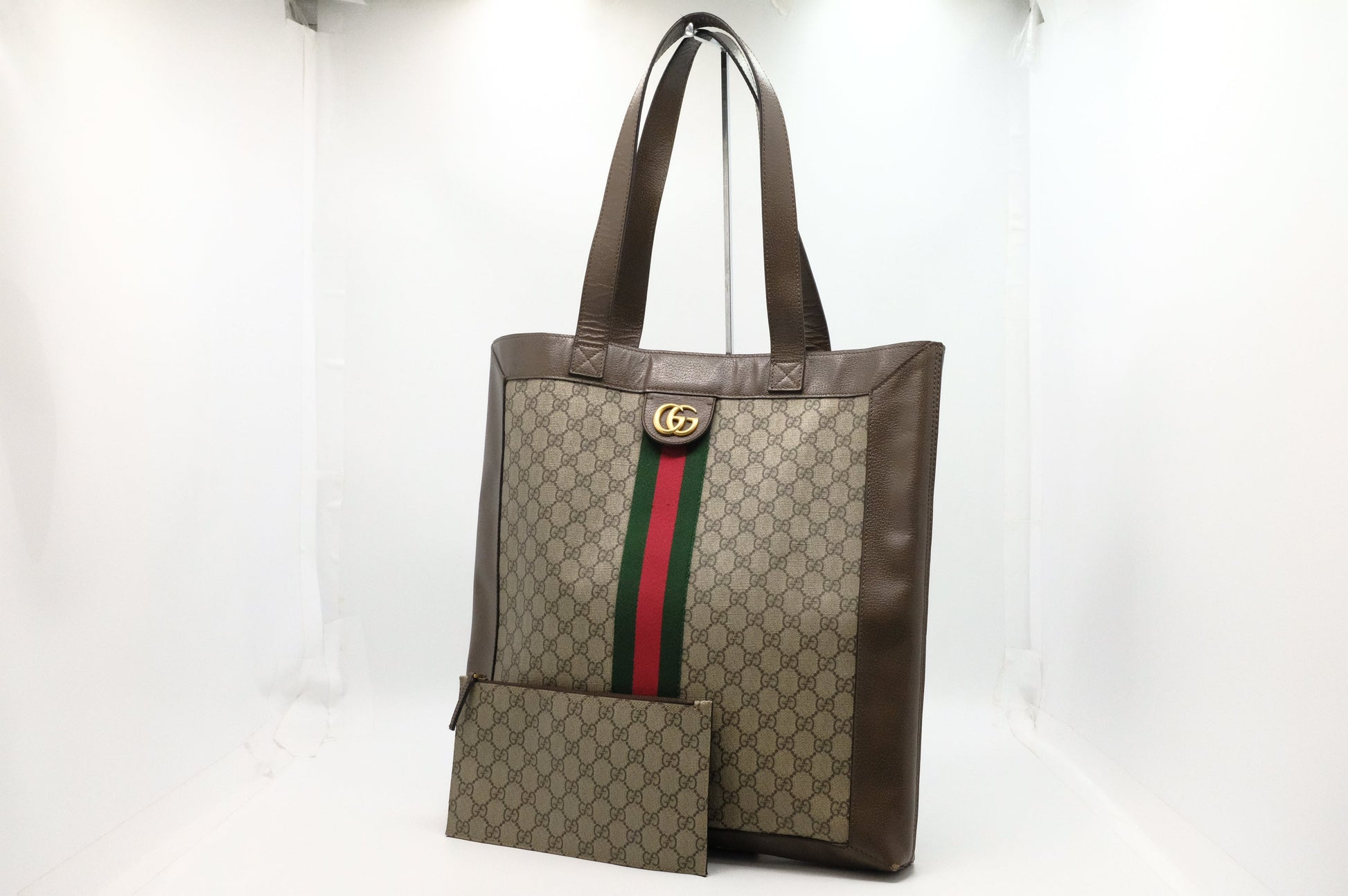 Gucci GG Supreme Canvas Tote Bag 10