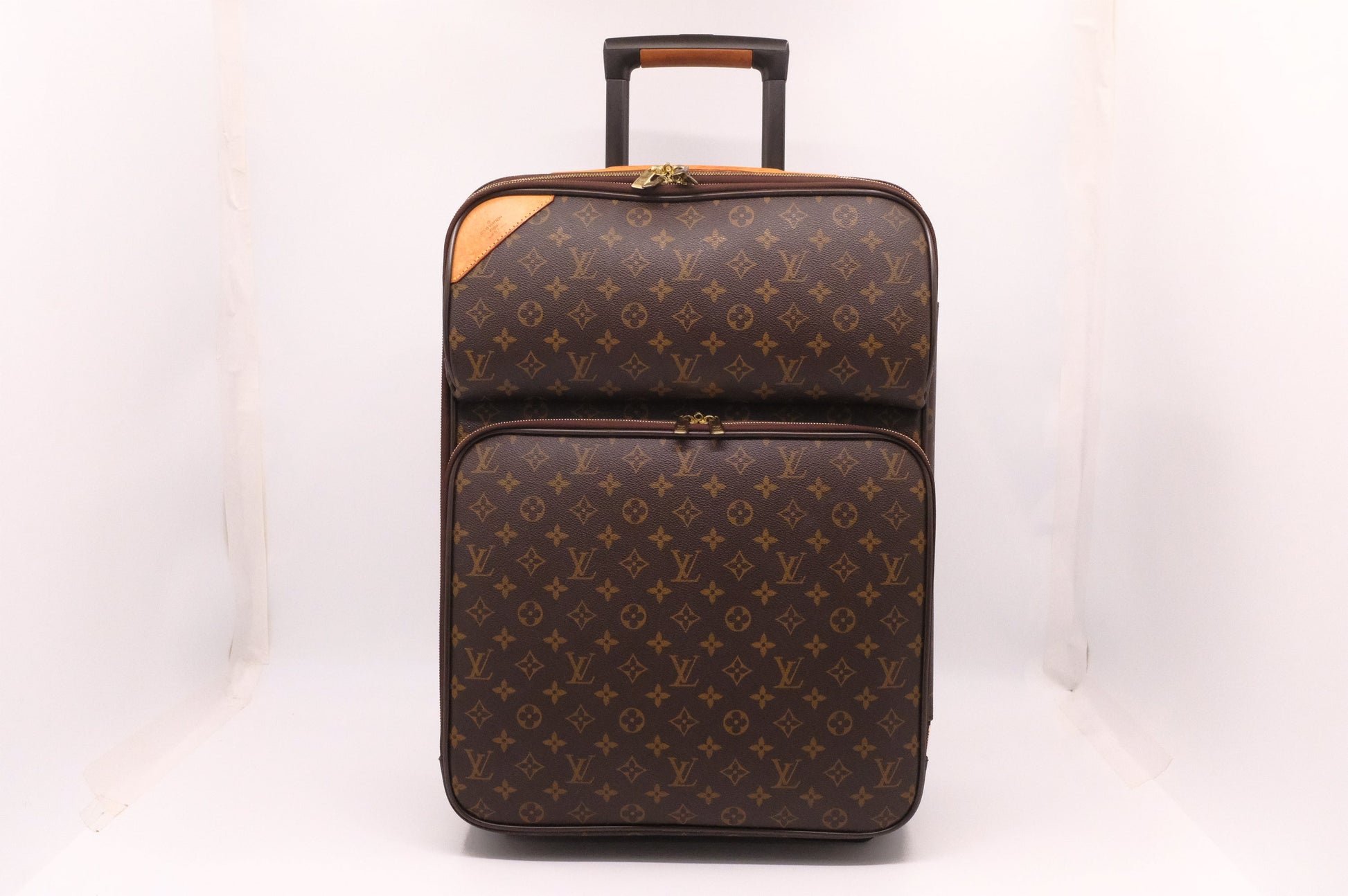 Louis Vuitton LV Pegase Handbag Canvas Monogram Travel Bag