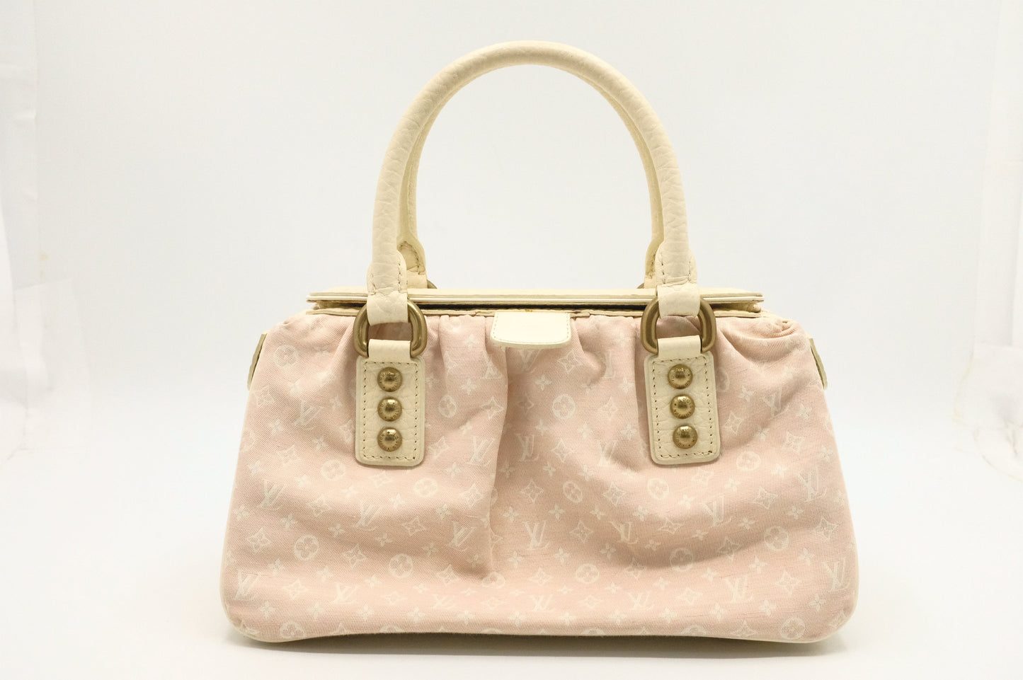 Louis Vuitton Trapeze Rose Minilin Canvas Mini Bag
