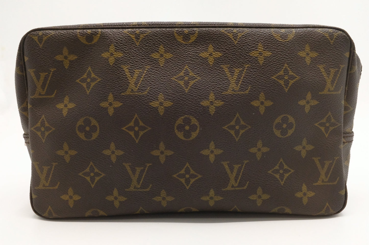 Louis Vuitton Trousse 28 Monogram Canvas Handbag Canvas 8
