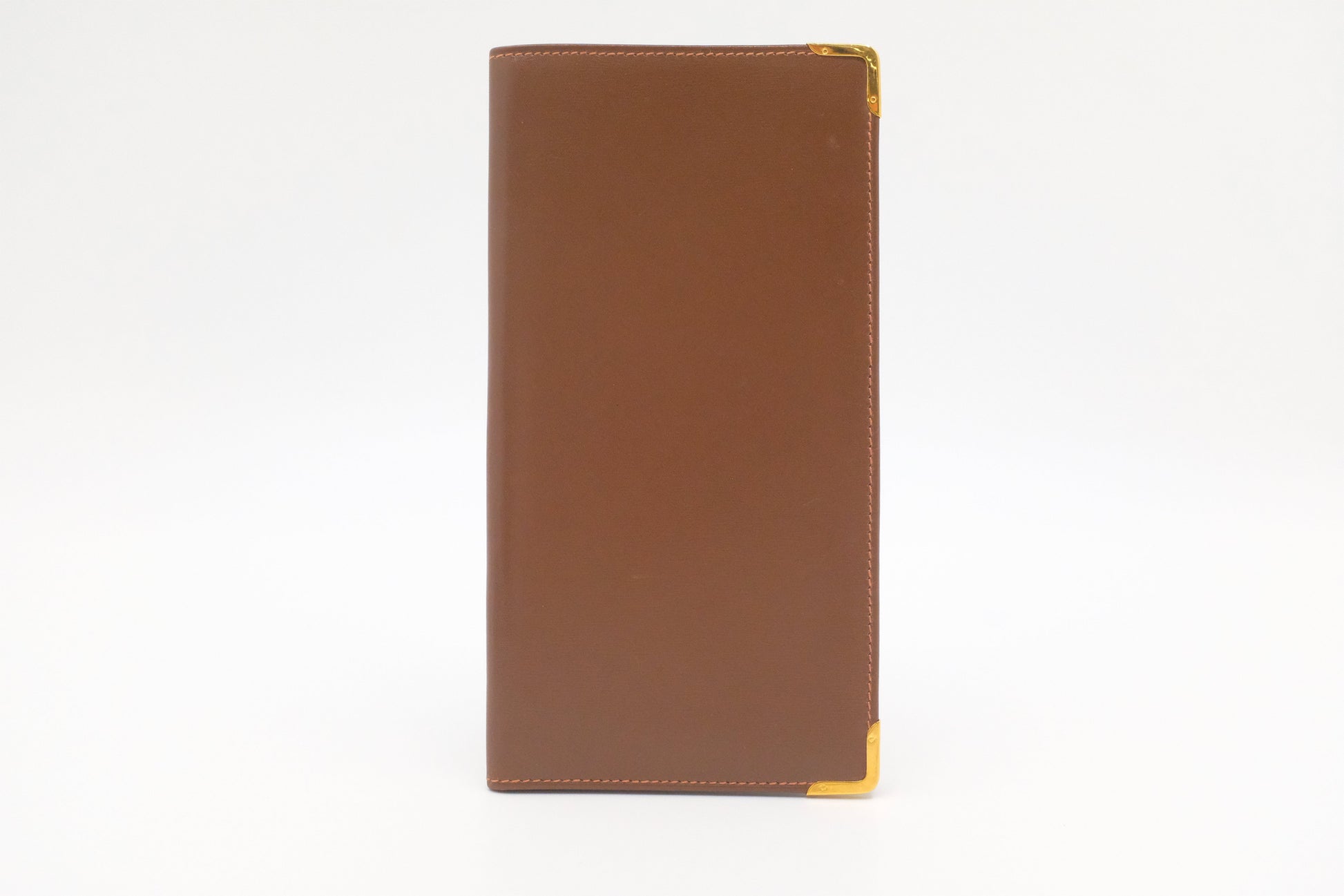 Gucci Bifold Long Leather Brown Wallet Case