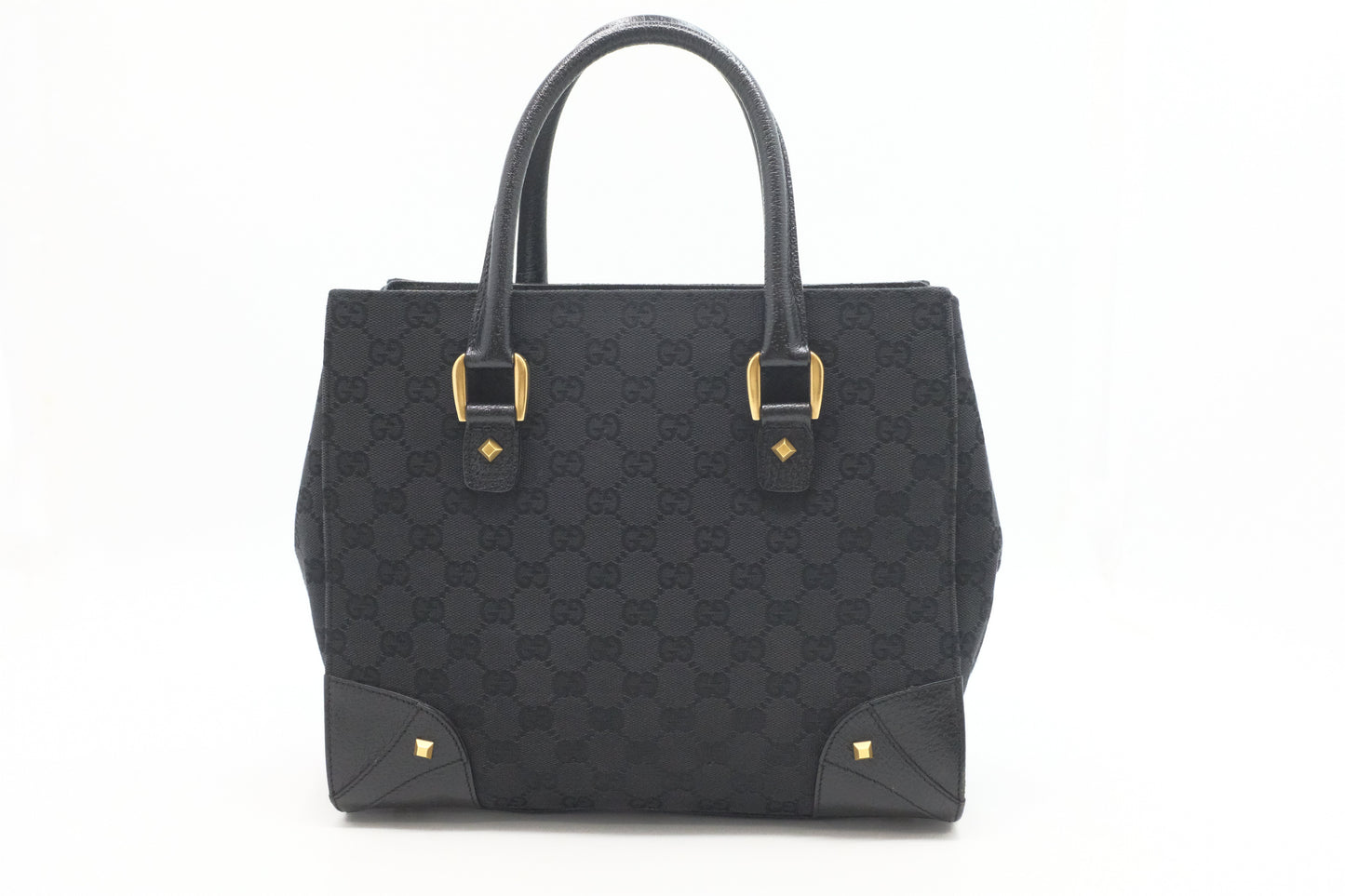 Gucci GG Canvas Black Travel Bag
