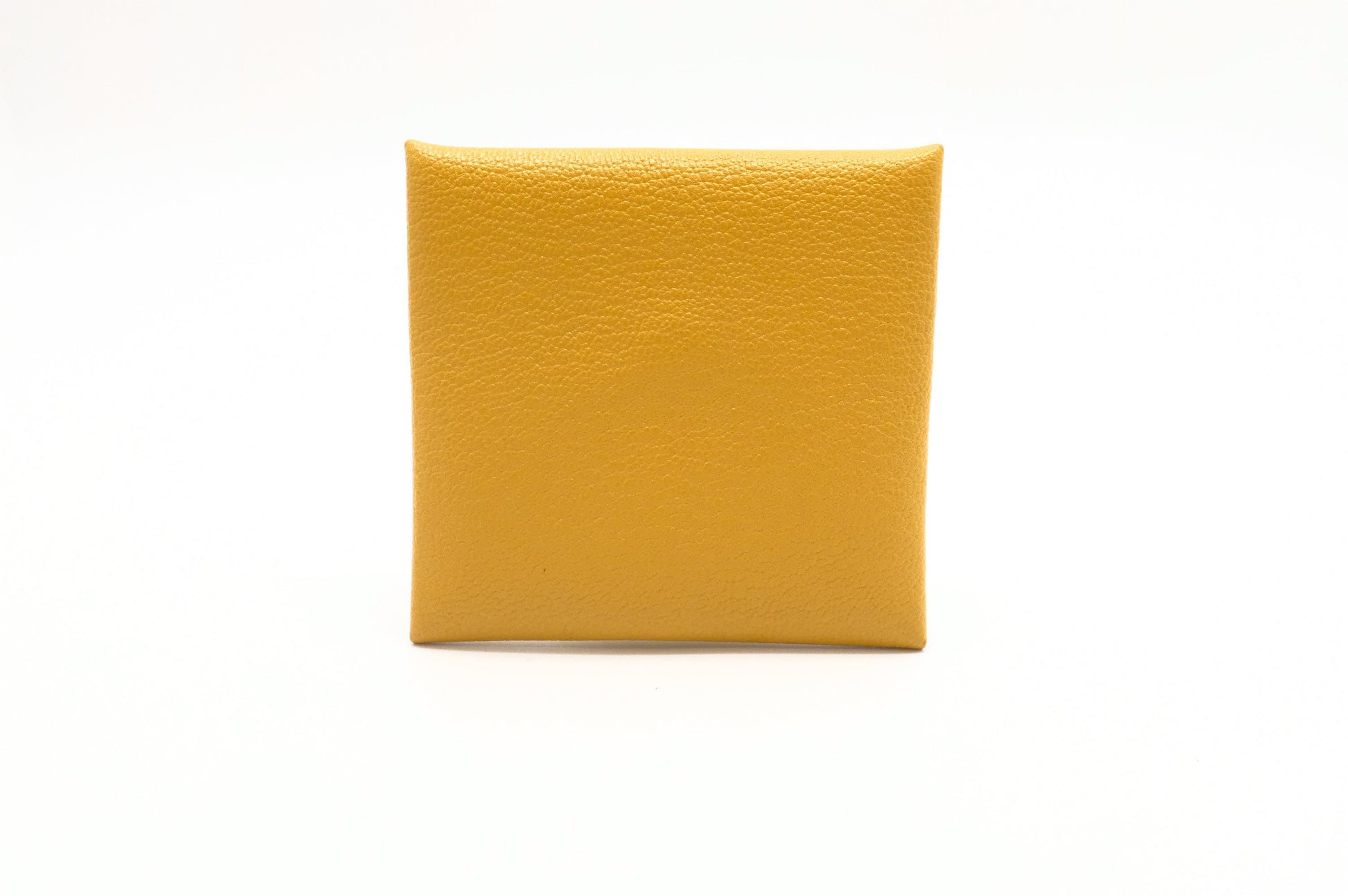 Hermes Bastia Coin Case In Yellow Epsom Handbag Leather Travel Bag