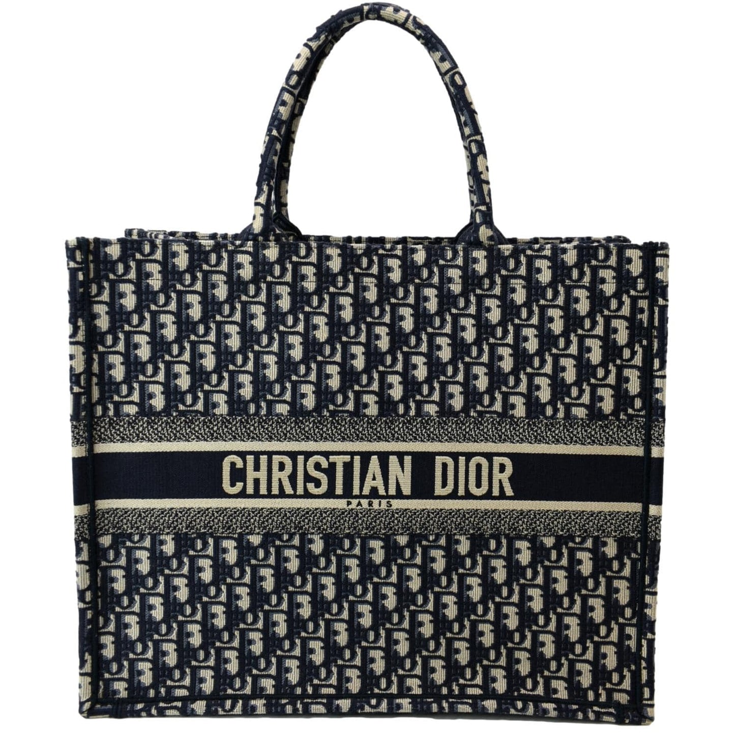 Dior Book Oblique Embroidered Tote Bag Multicolor Hot Canvas