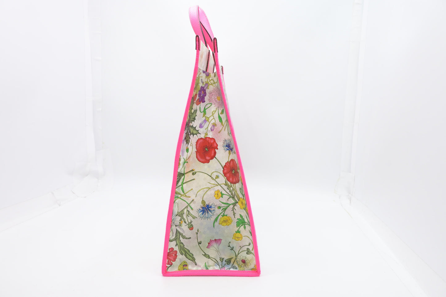 Gucci Clear Flora Vinyl Tote Bag