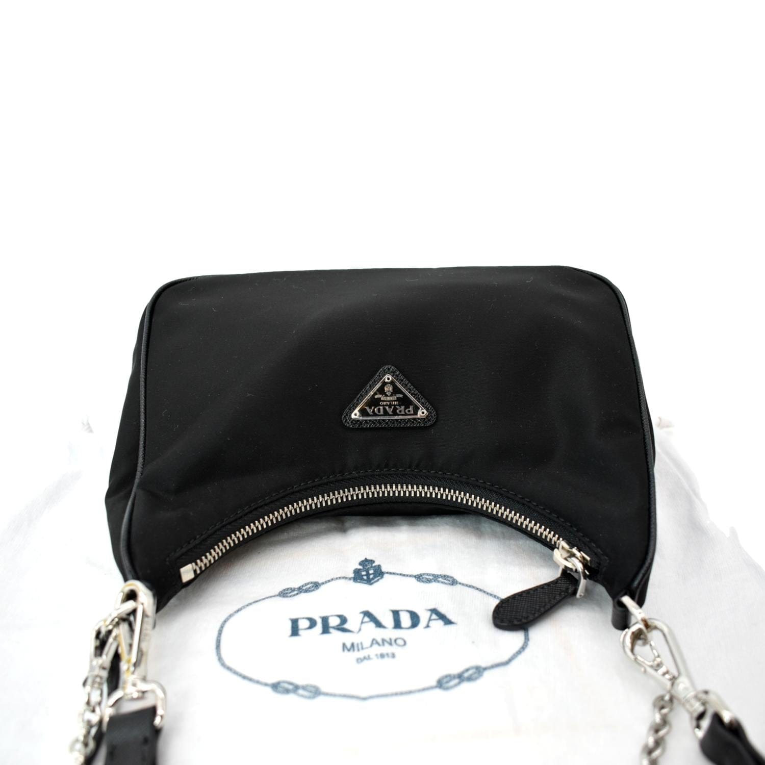 Prada Re Edition Shoulder Bag Nylon Black Re Edition 2005