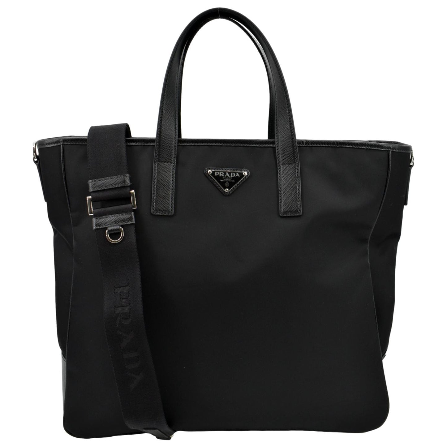 Prada Re Core Tote Bag Nylon Black