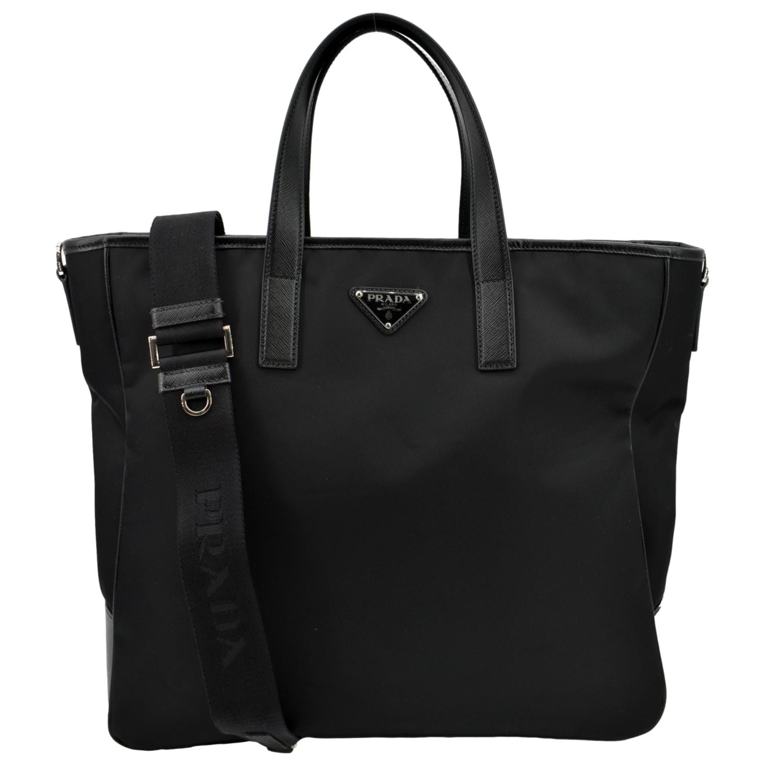 Prada Re Core Tote Bag Nylon Black