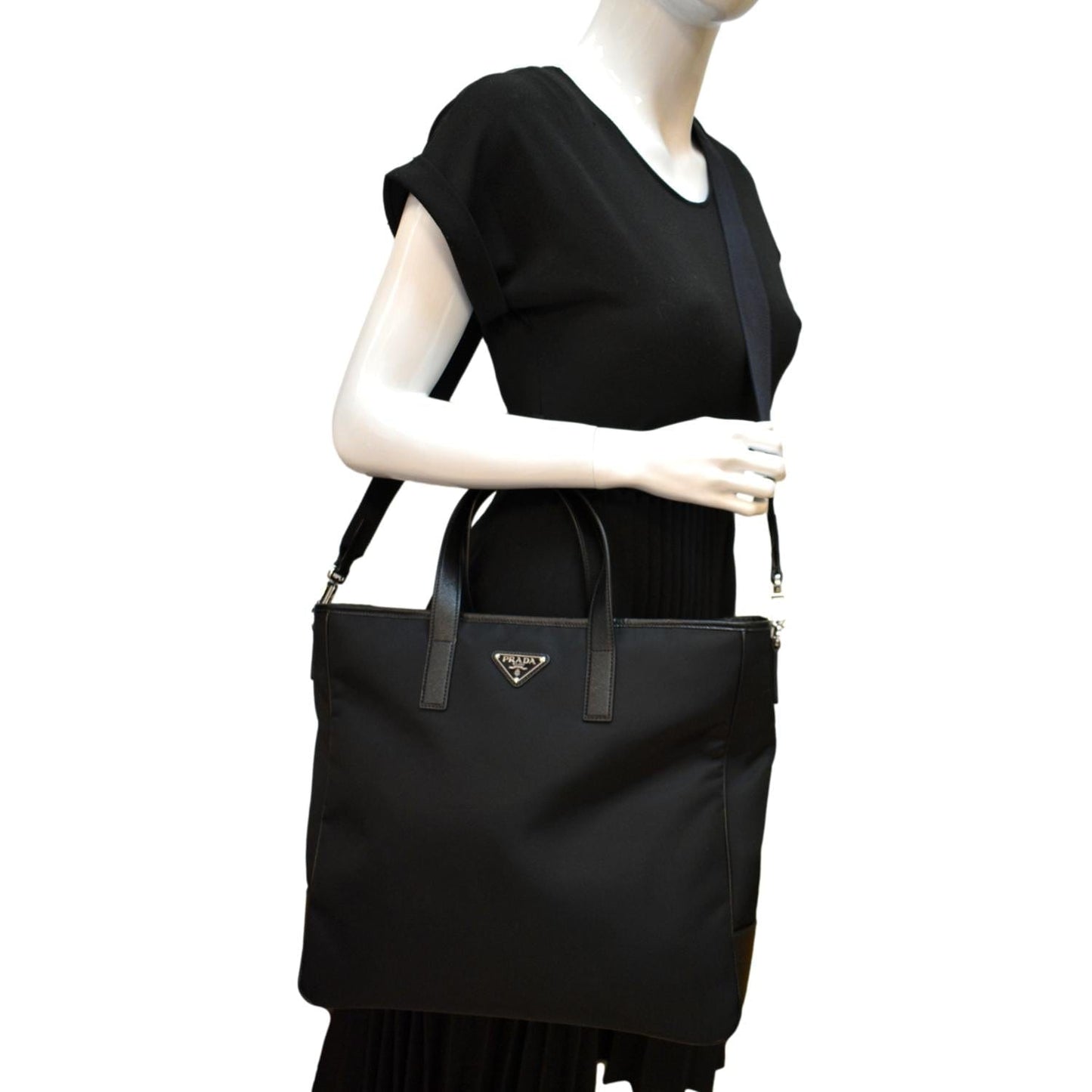 Re Core Tote Bag Nylon Black
