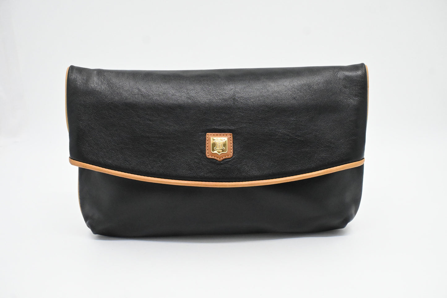 Celine Clutch In Handbag Leather Black Clutch Bag