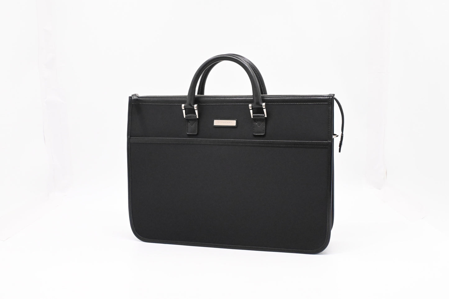 Burberry Business Bag In Canvas Black Travel Bag