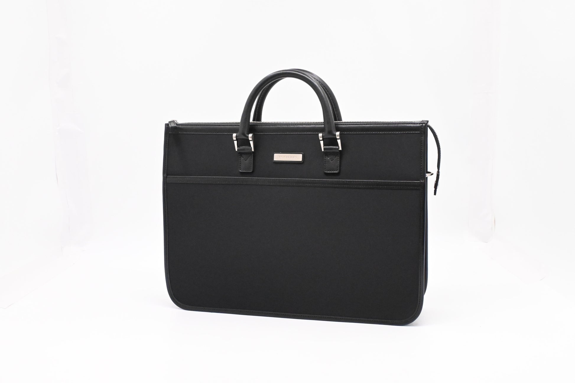 Burberry Business Bag In Canvas Black Travel Bag