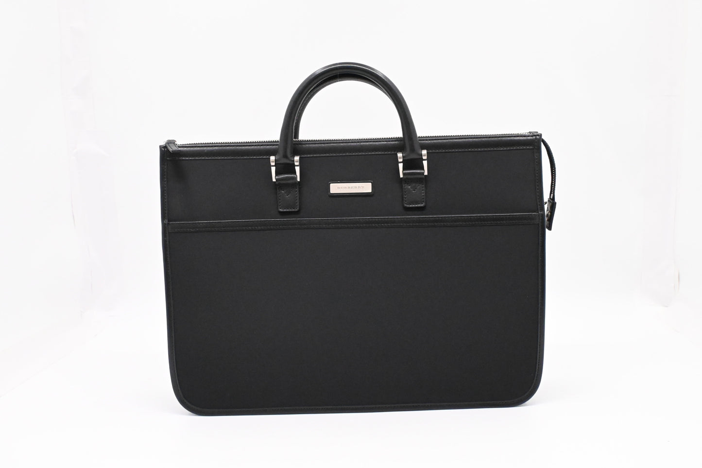 Burberry Business Bag In Canvas Black Travel Bag