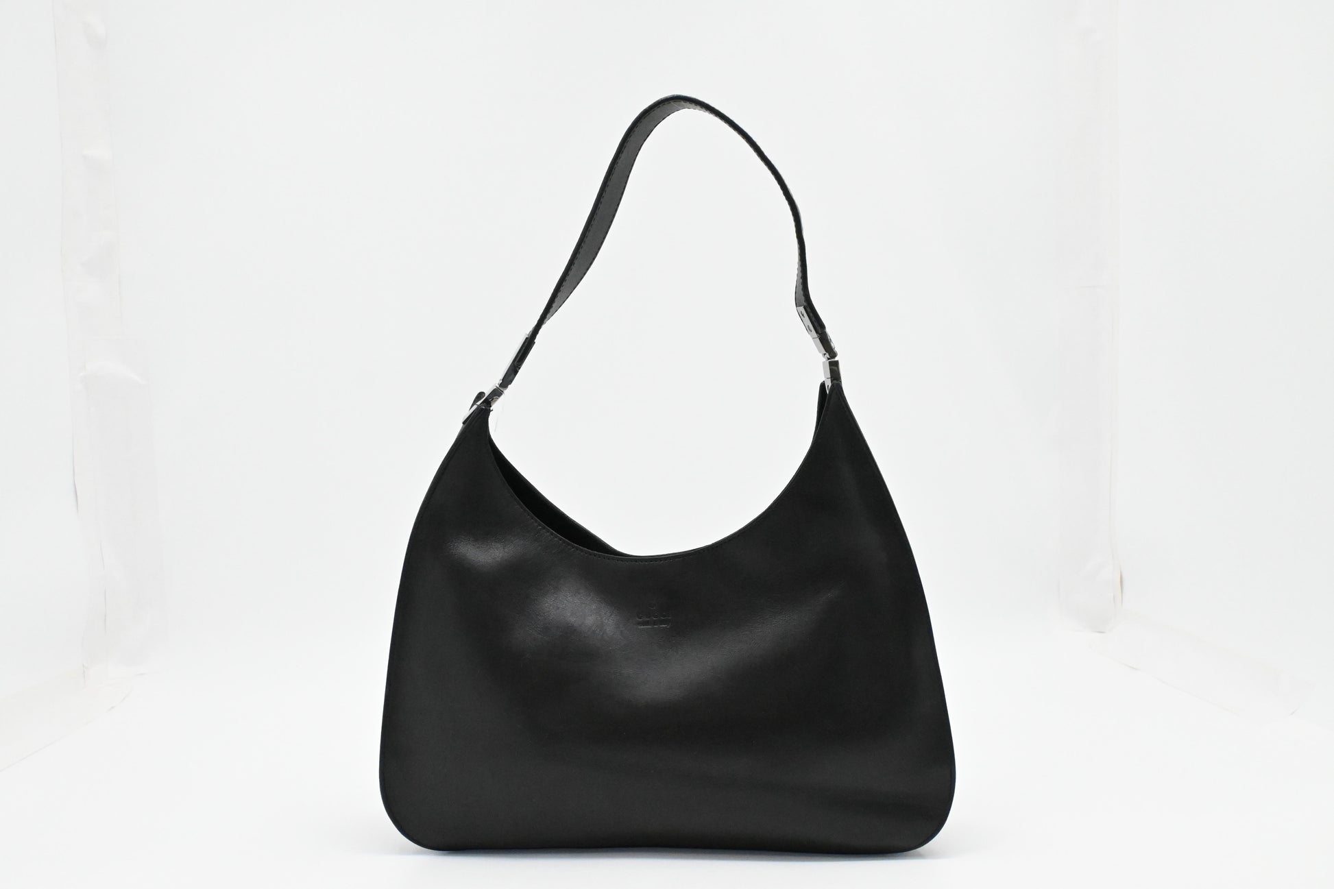Gucci Black Leather 1 Shoulder Bag