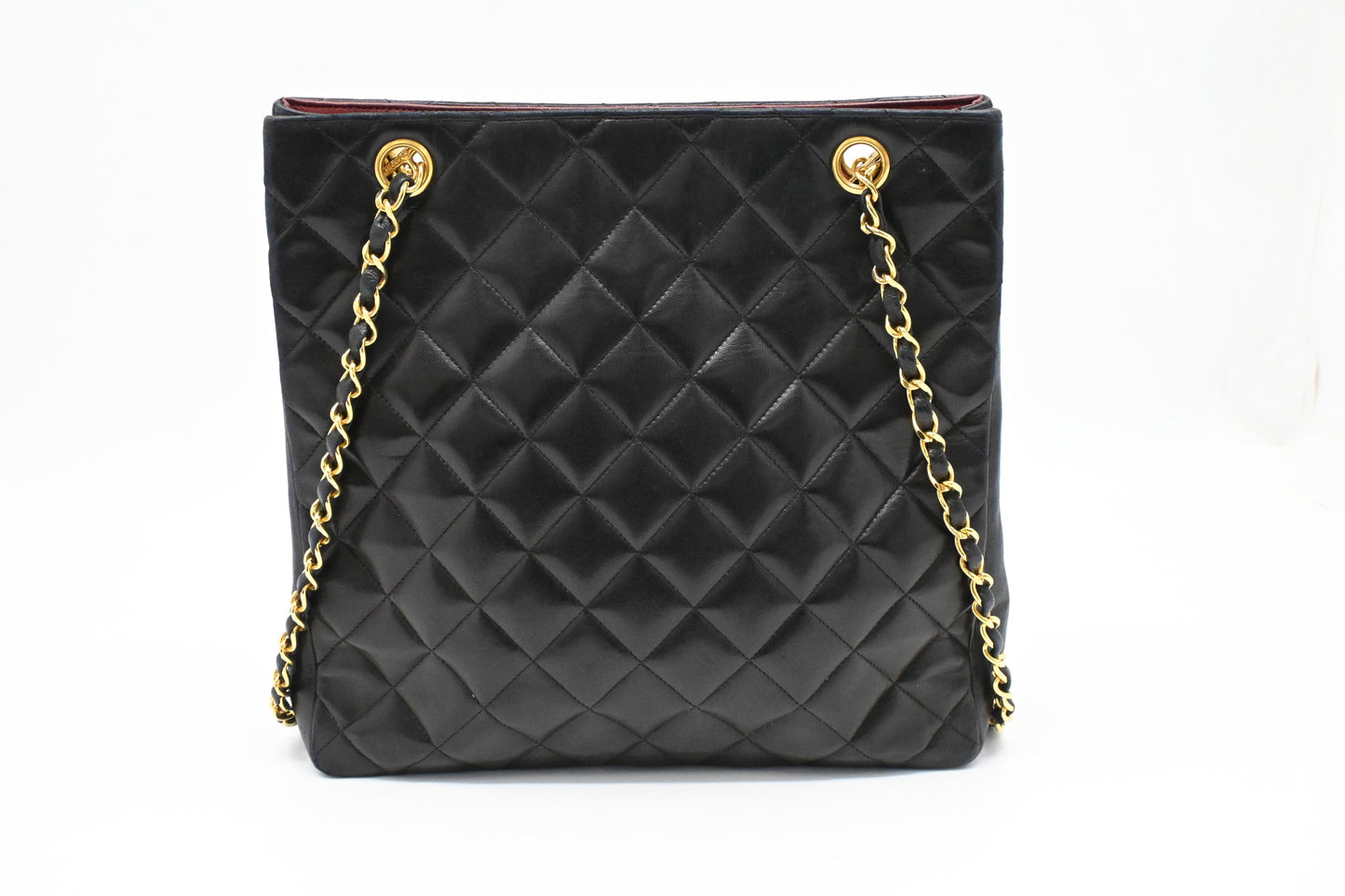 Chanel MattelassÃ© Black Leather Shoulder Bag Leather 3