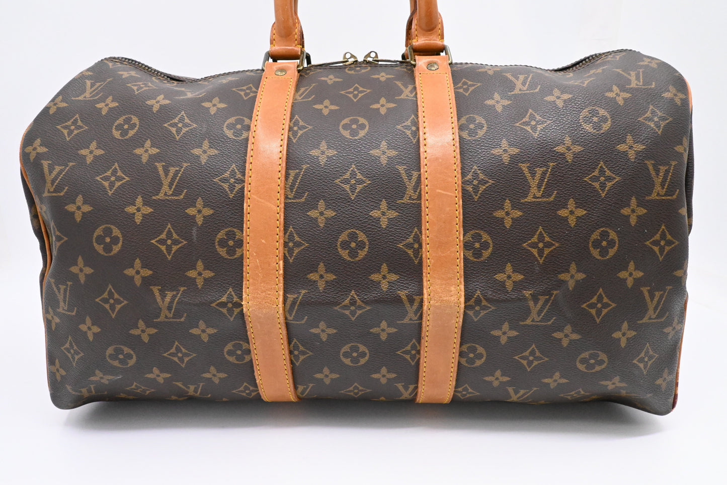 Louis Vuitton Keepall 45 Monogram Canvas Travel Bag Canvas 1