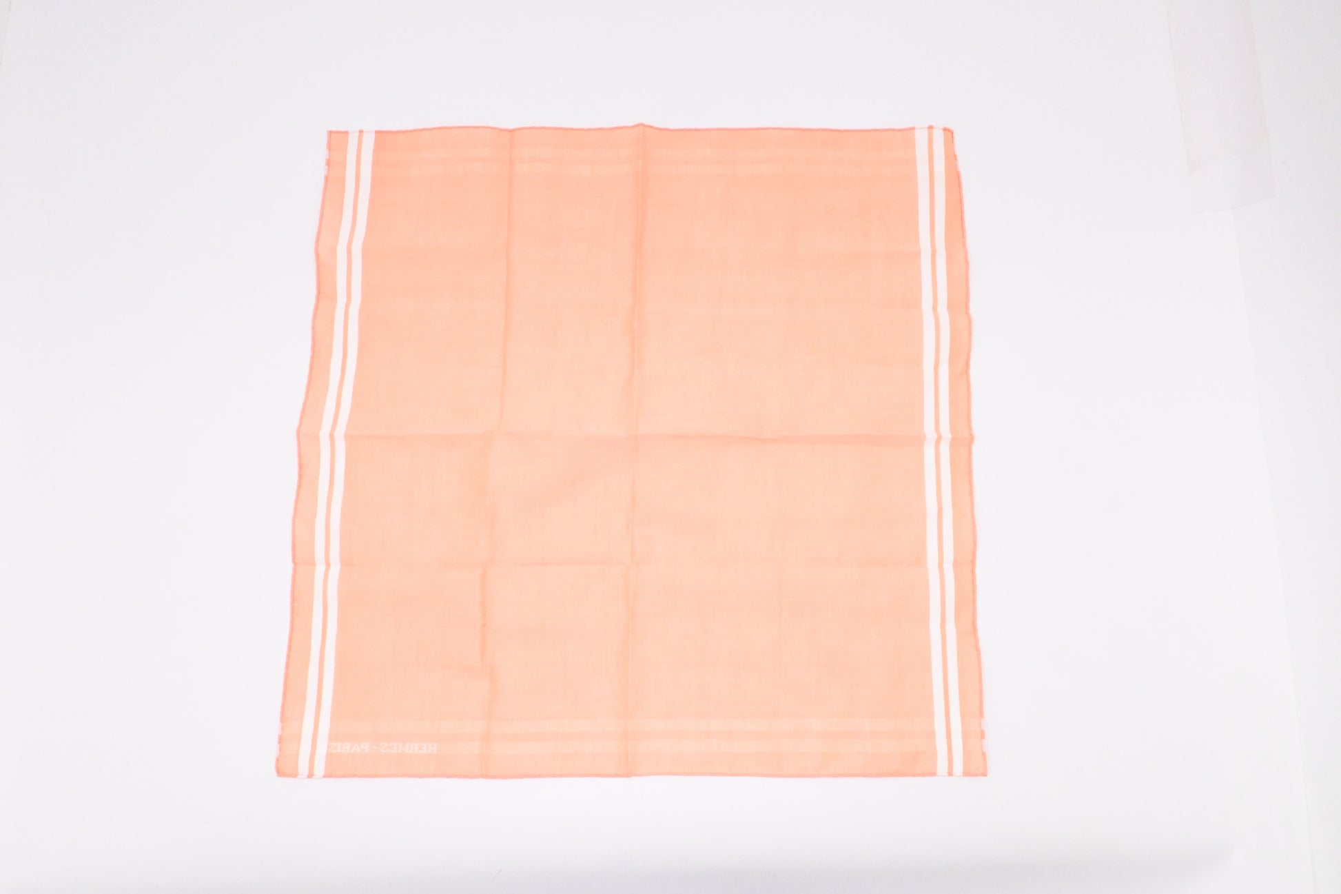 Hermes Handkerchief In Orange Cotton Handbag Travel Bag