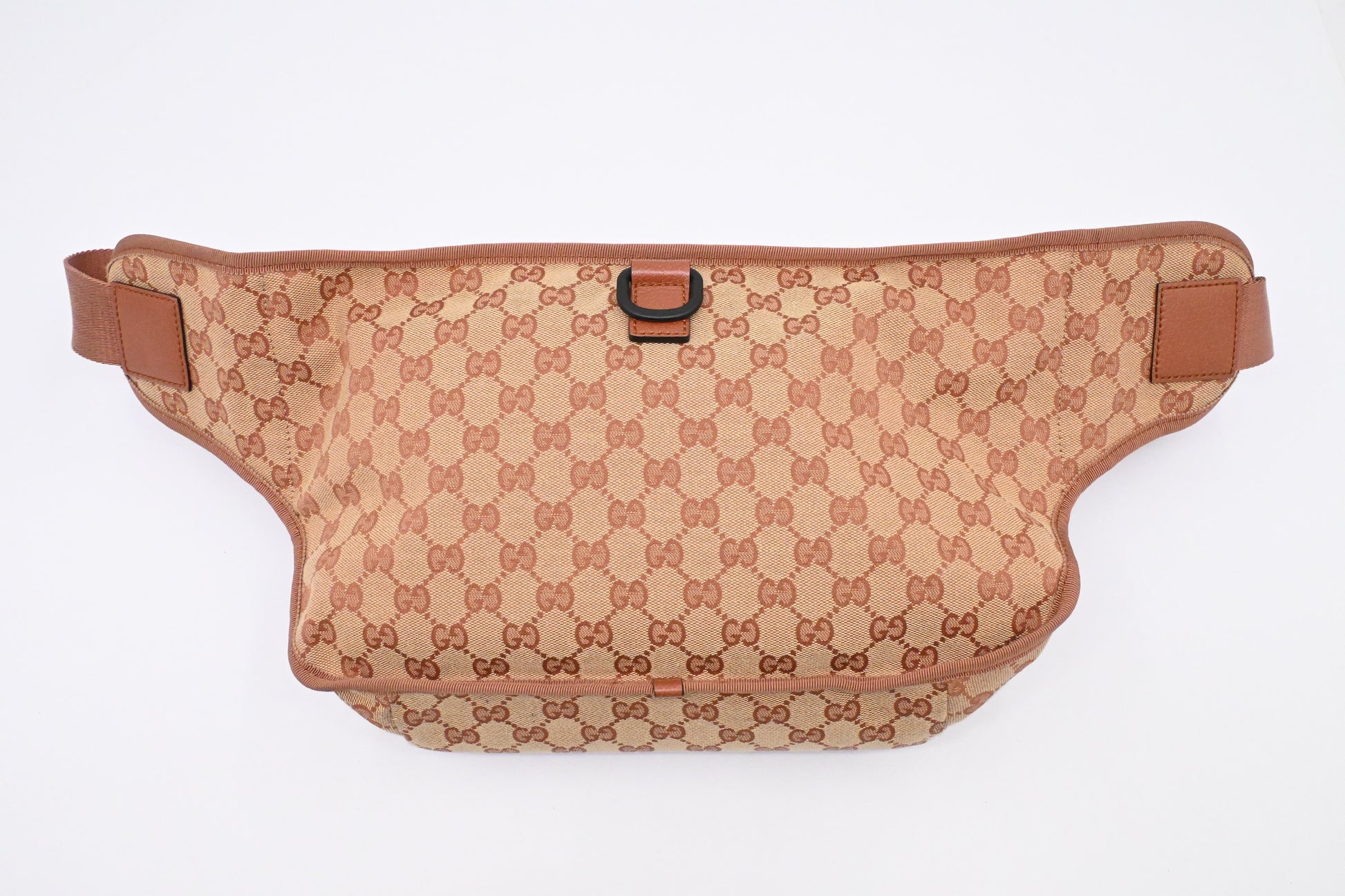 Gucci x MLB LA Waist GG Canvas Brown Handbag