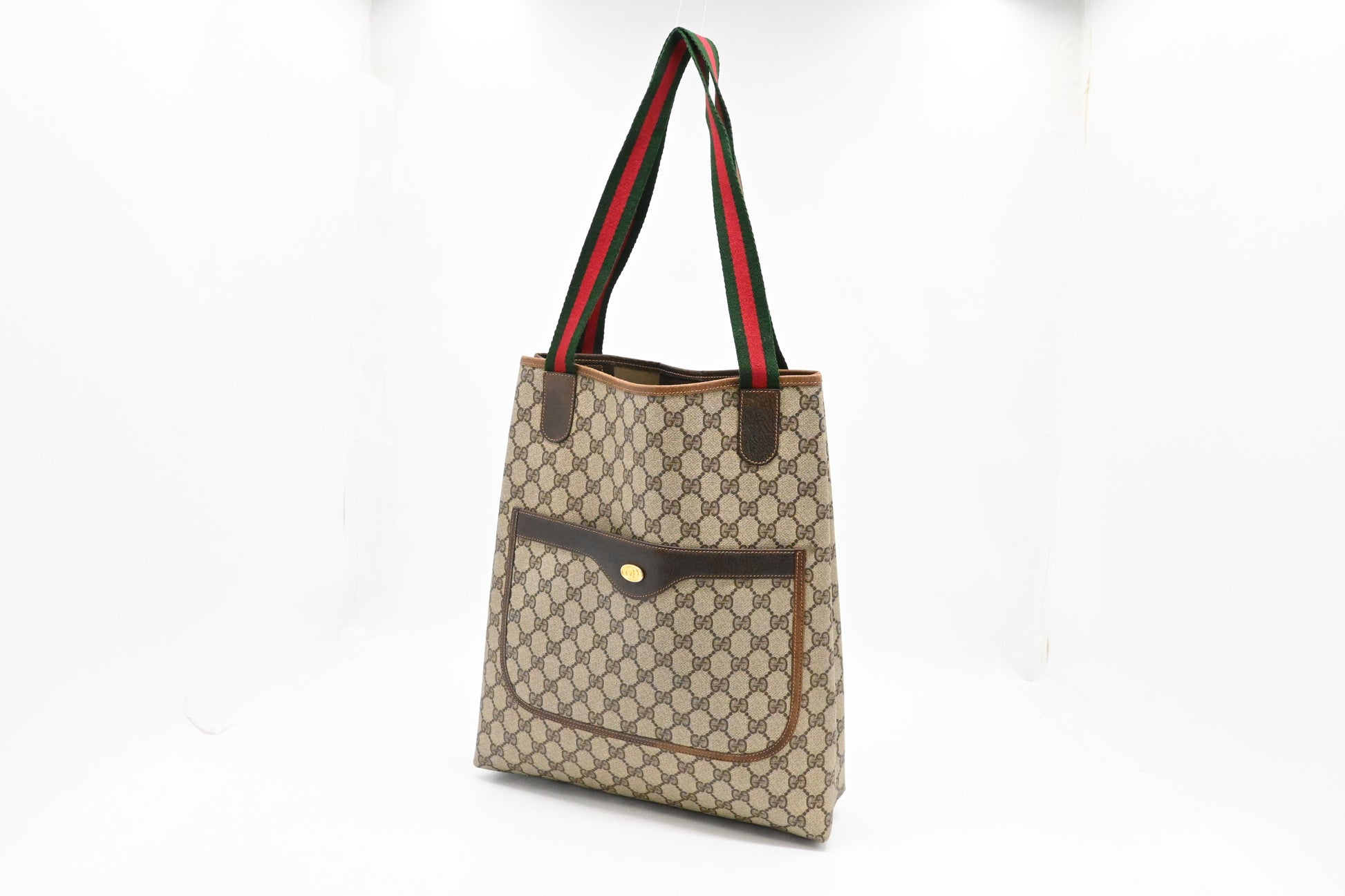 Gucci GG Supreme Canvas Tote Bag Canvas 6