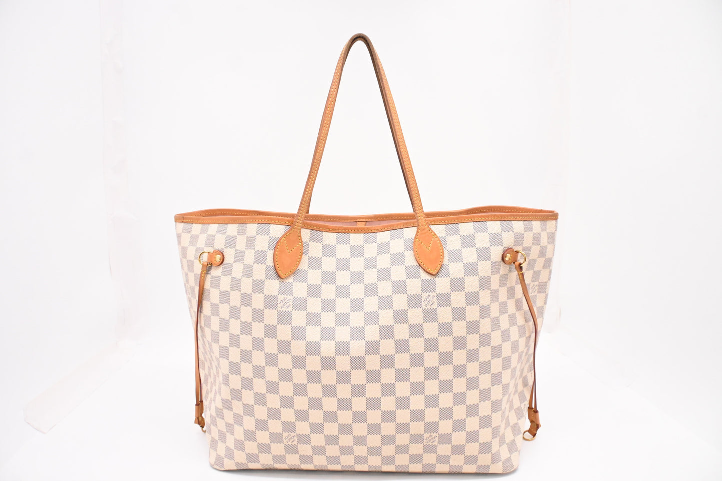 Louis Vuitton Neverfull GM Azur Damier Canvas Tote Bag Canvas 3