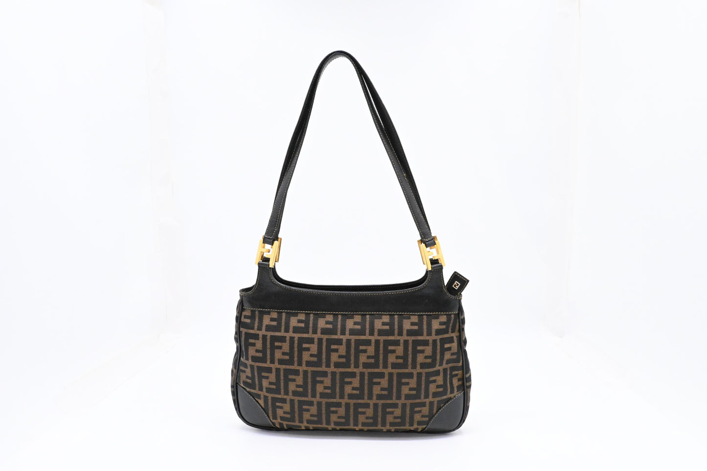 Fendi Shoulder Bag In Zucca Canvas Zucca Canvas 4