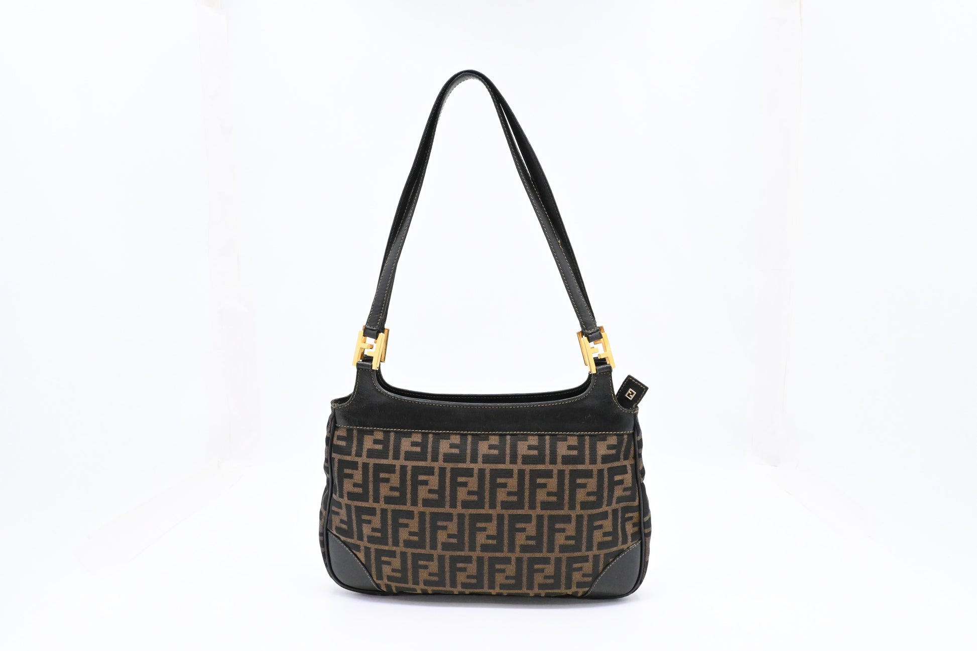Fendi Shoulder Bag In Zucca Canvas Zucca Canvas 4