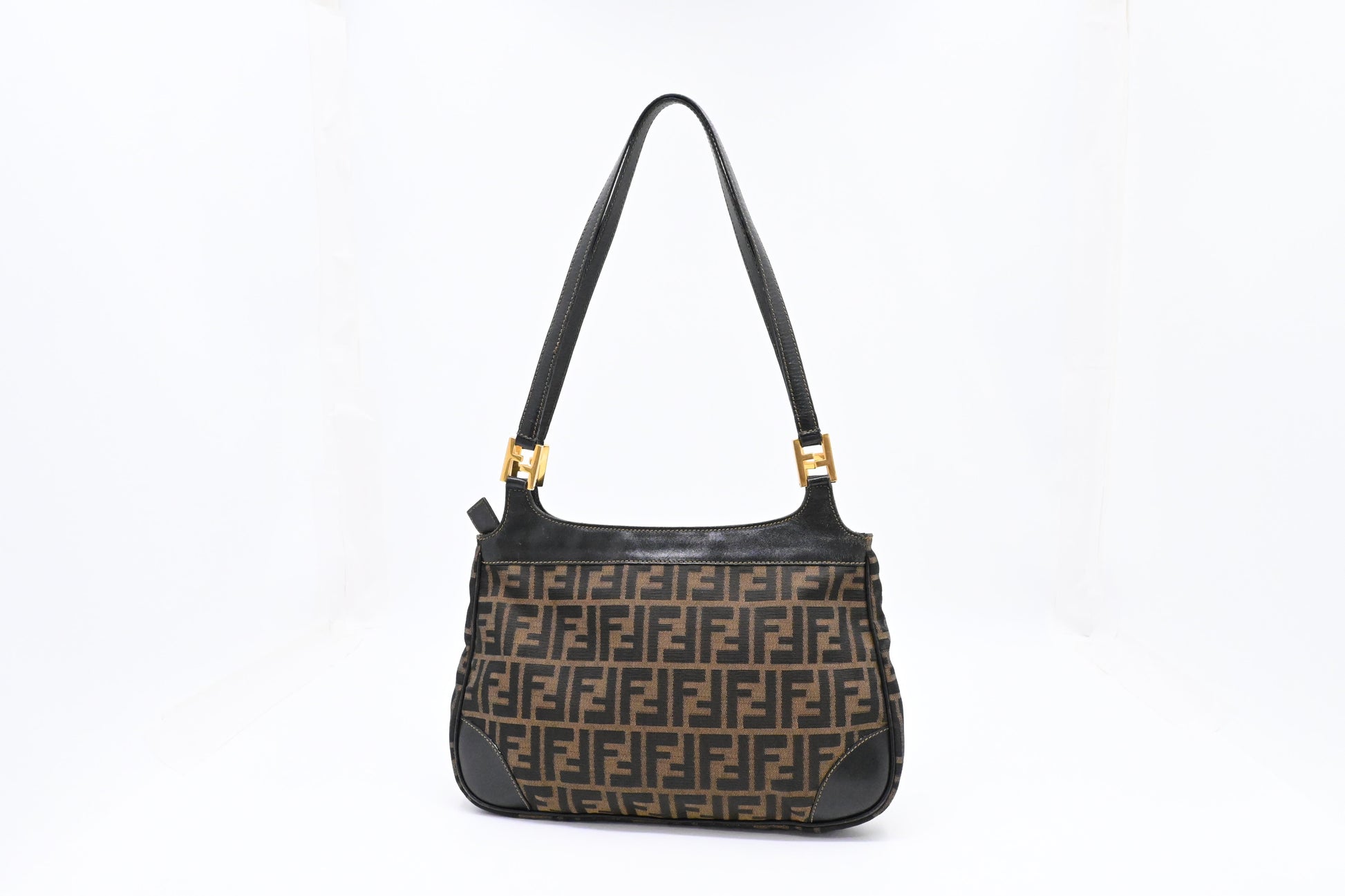 Fendi Shoulder Bag In Zucca Canvas Zucca Canvas 4