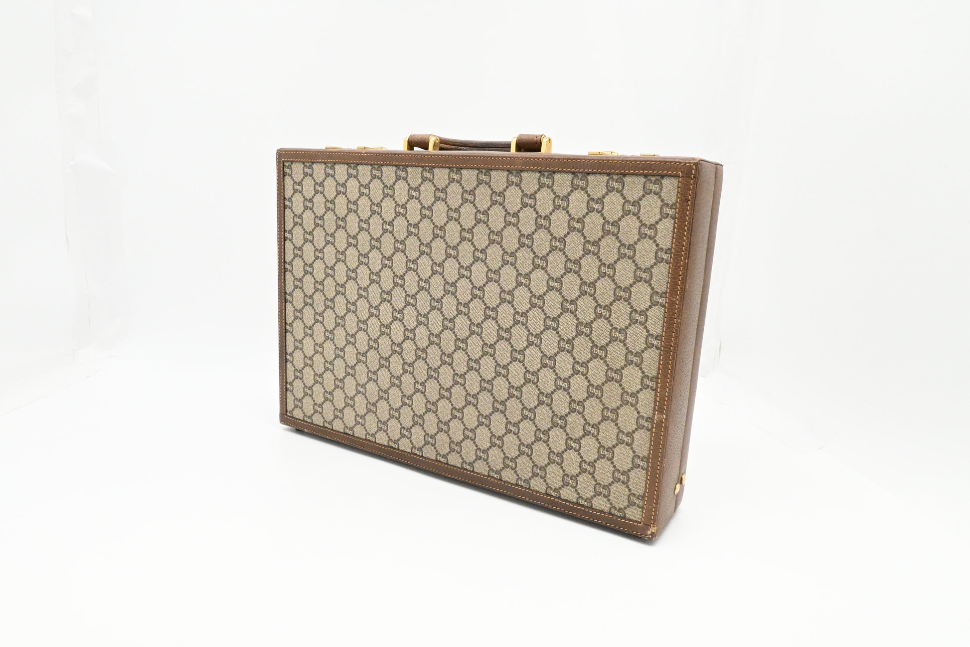 Gucci Plus Briefcase GG Coated Canvas Apparel